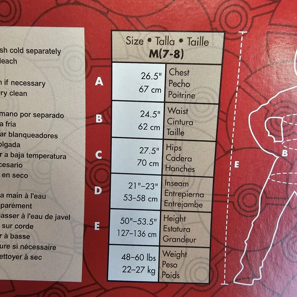 Pokémon Squirtle Kids Medium 7/8 Halloween Costume Video Game Party - Picture 6 of 9